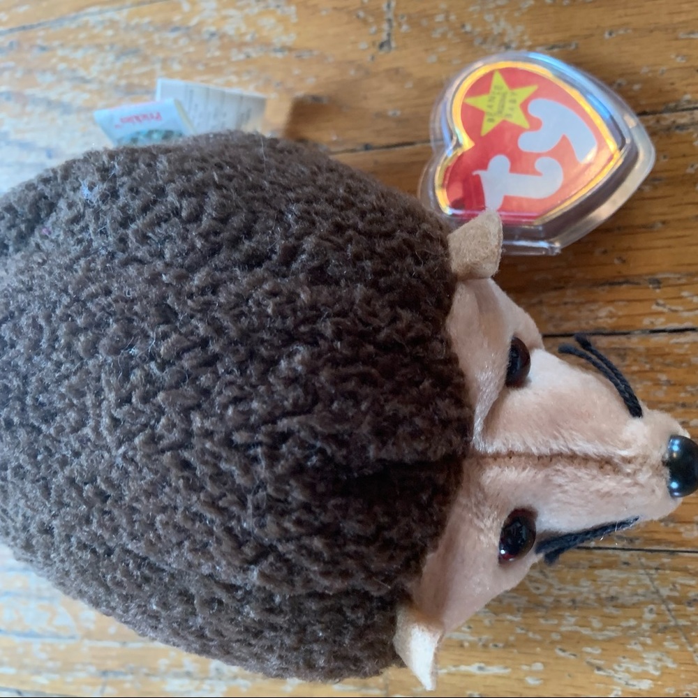 Prickles Hedgehog Beanie Baby